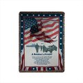 Manual Woodworkers & Weavers Manual Woodworkers and Weavers ATSOLD A Soldier Prayer Tapestry Throw Blanket Fashionable Jacquard Woven 50 X 60 in. ATSOLD